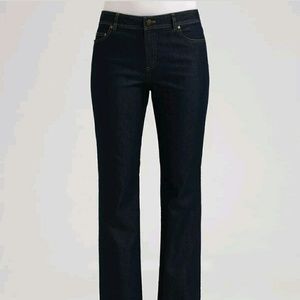 Lafayette New York Bootcut Jeans in Midnight Blue