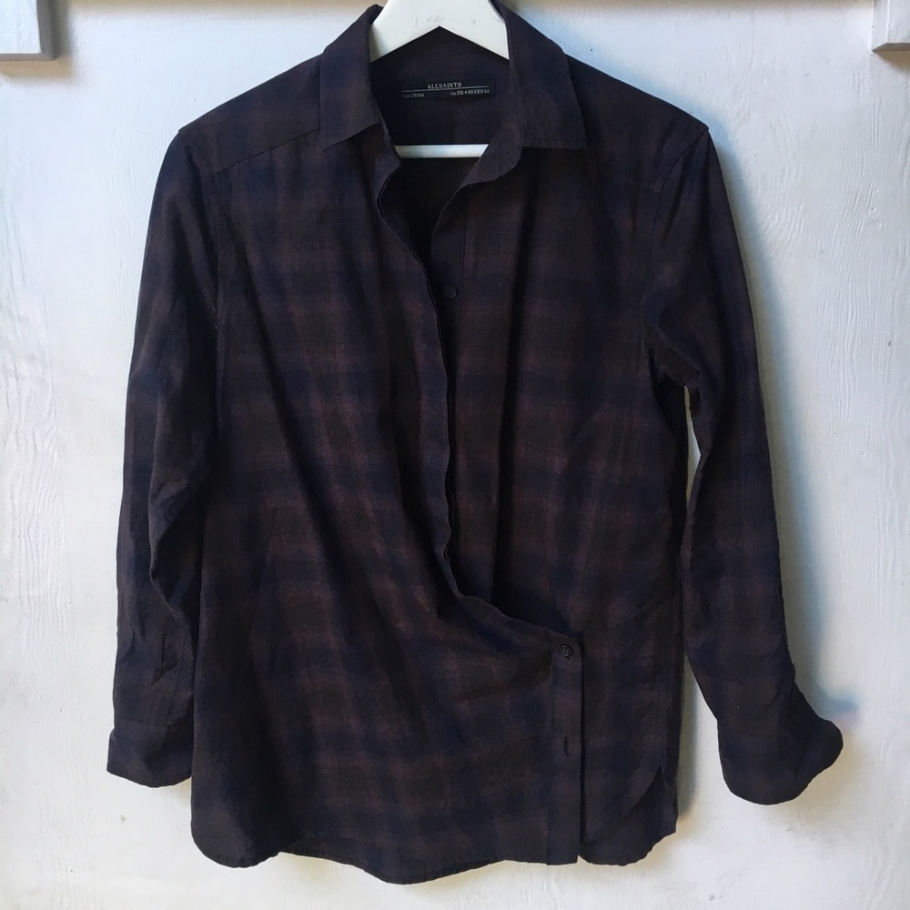 All Saints cotton flannel