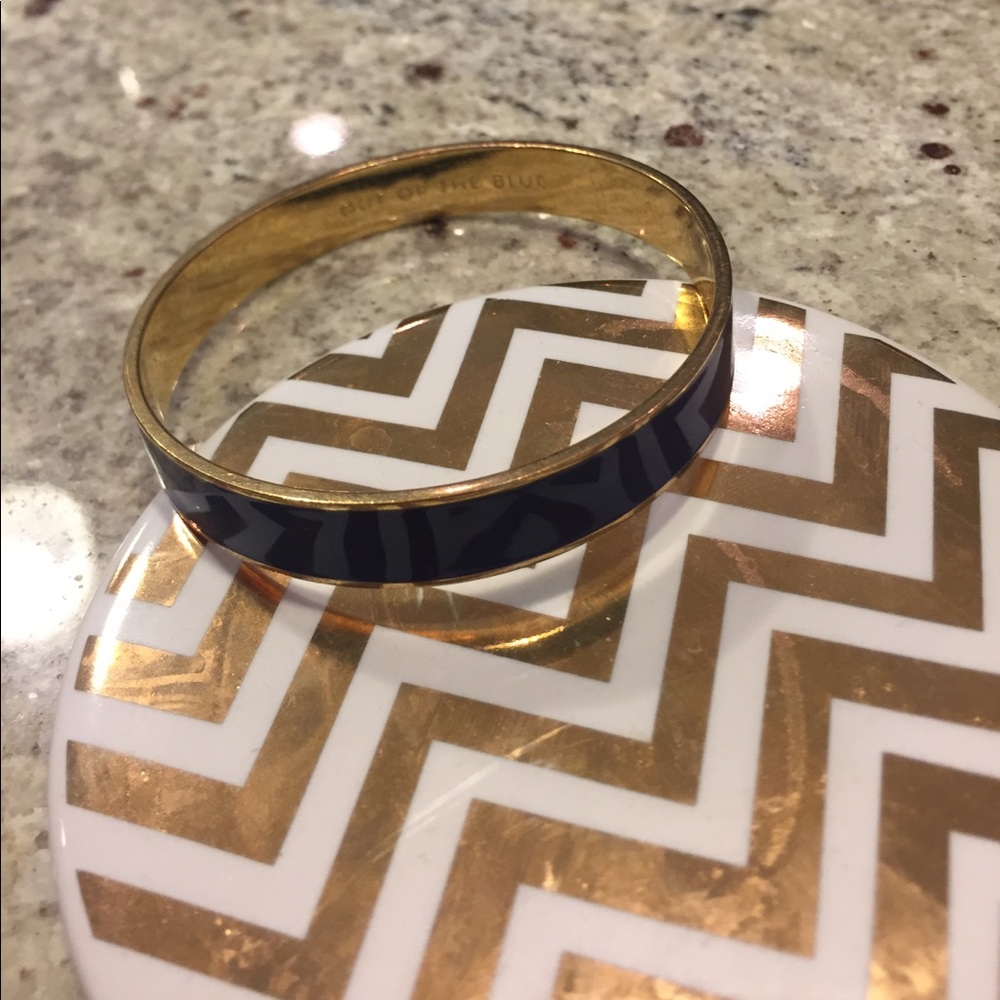Kate spade navy blue bangle