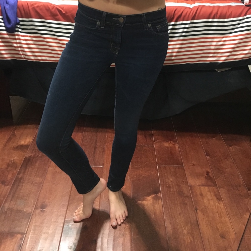 J Brand dark wash skinny jeans