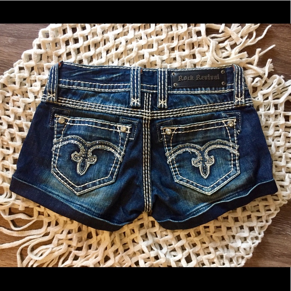 Rock Revival blue jean shorts