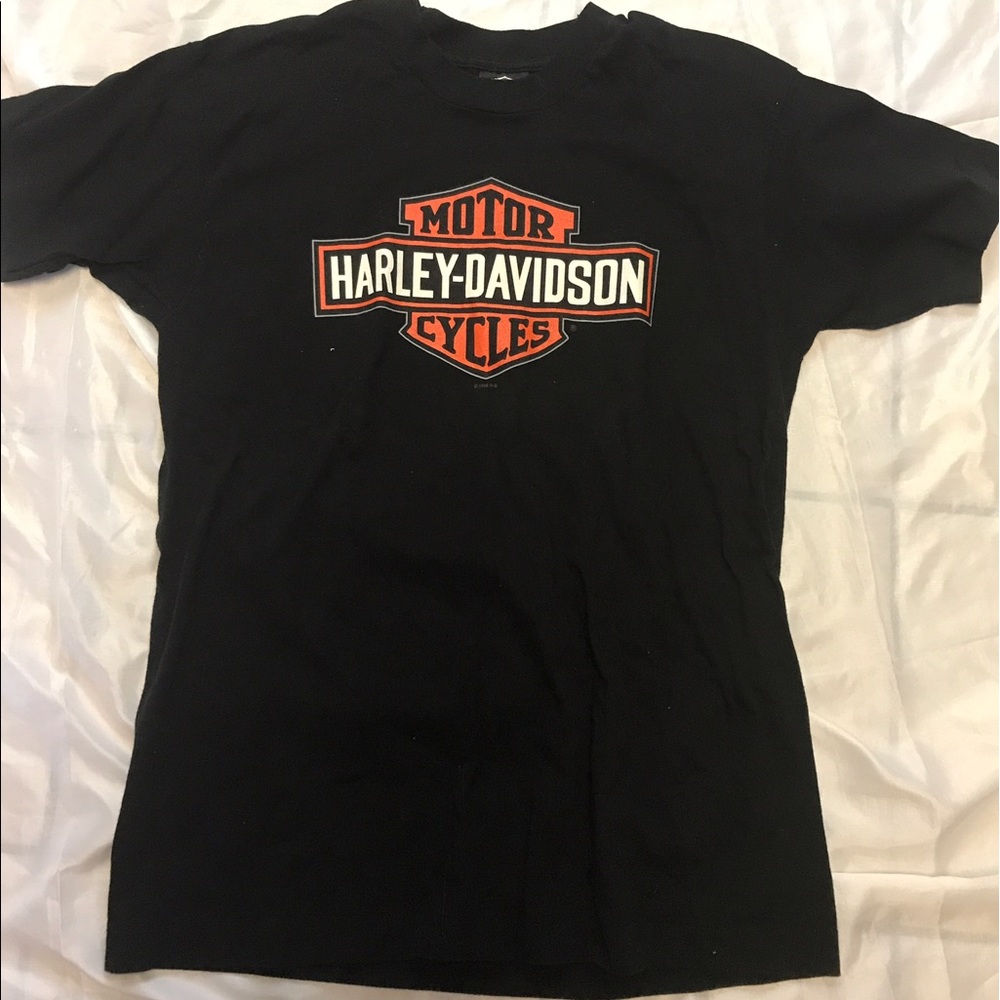 Harley Davidson Valley Forge Black T-Shirt Large