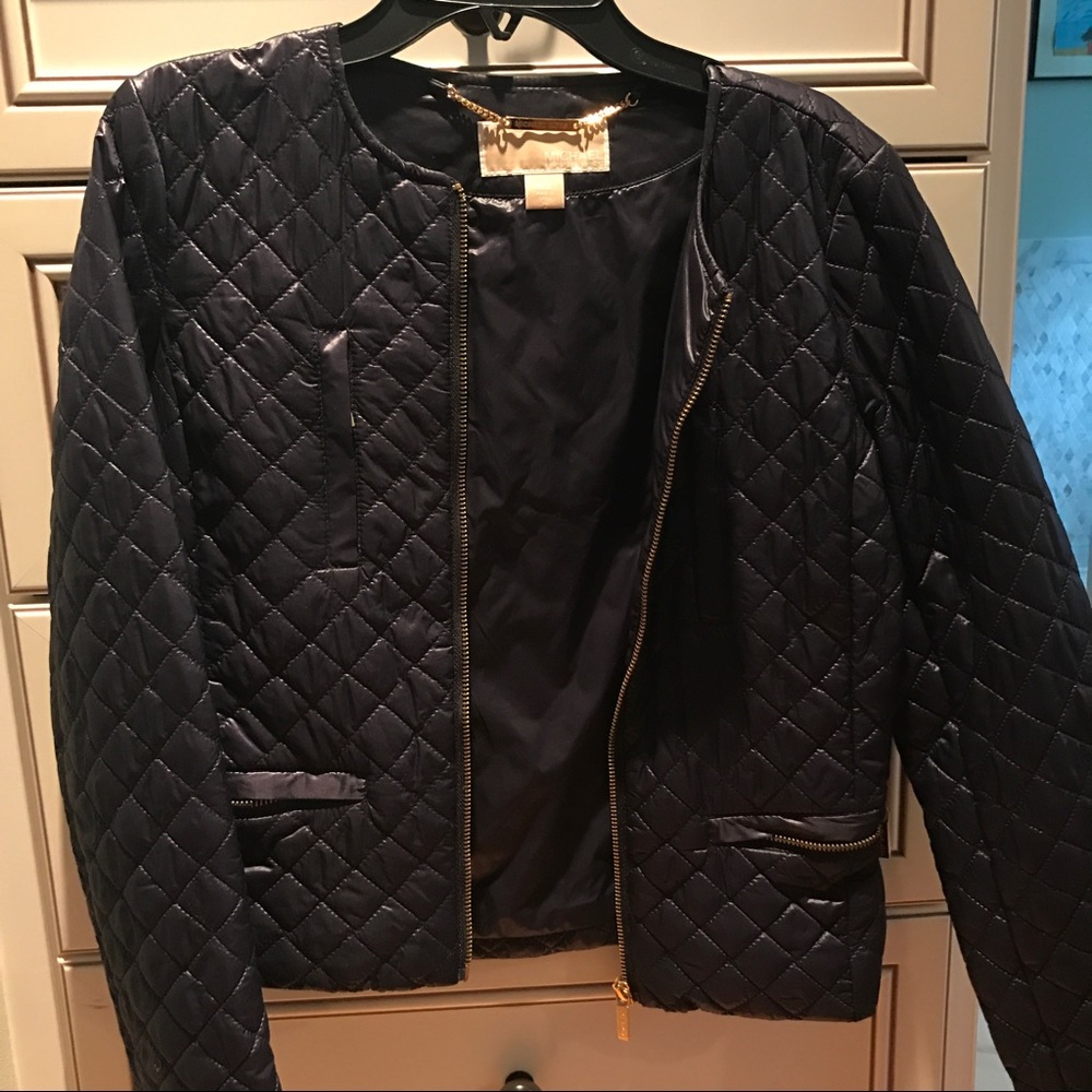 Michael Kors classic lightweight Navy jacket