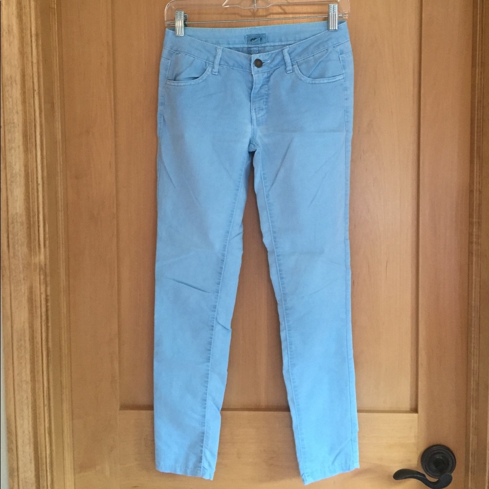 Aerie blue spring ankle skinny jean