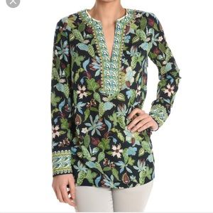 Beaded Tory Burch tunic