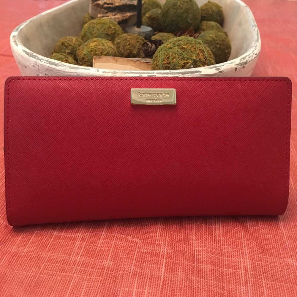 Red Kate Spade Wallet