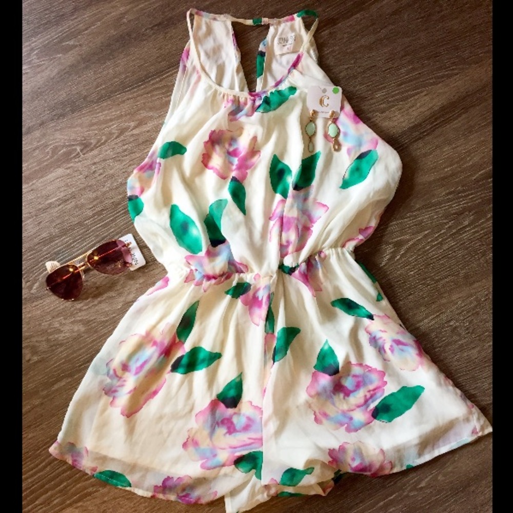 Floral Romper