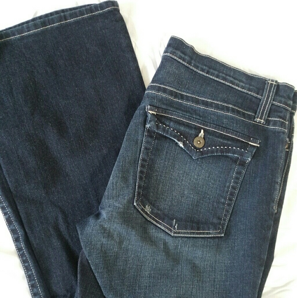 EUC Karen Kane Denim Jeand size 12
