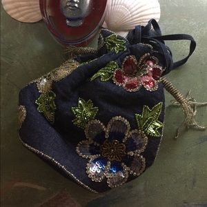 Purse - Jean & Beads