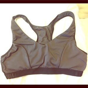 Charcoal Grey Sports Bra