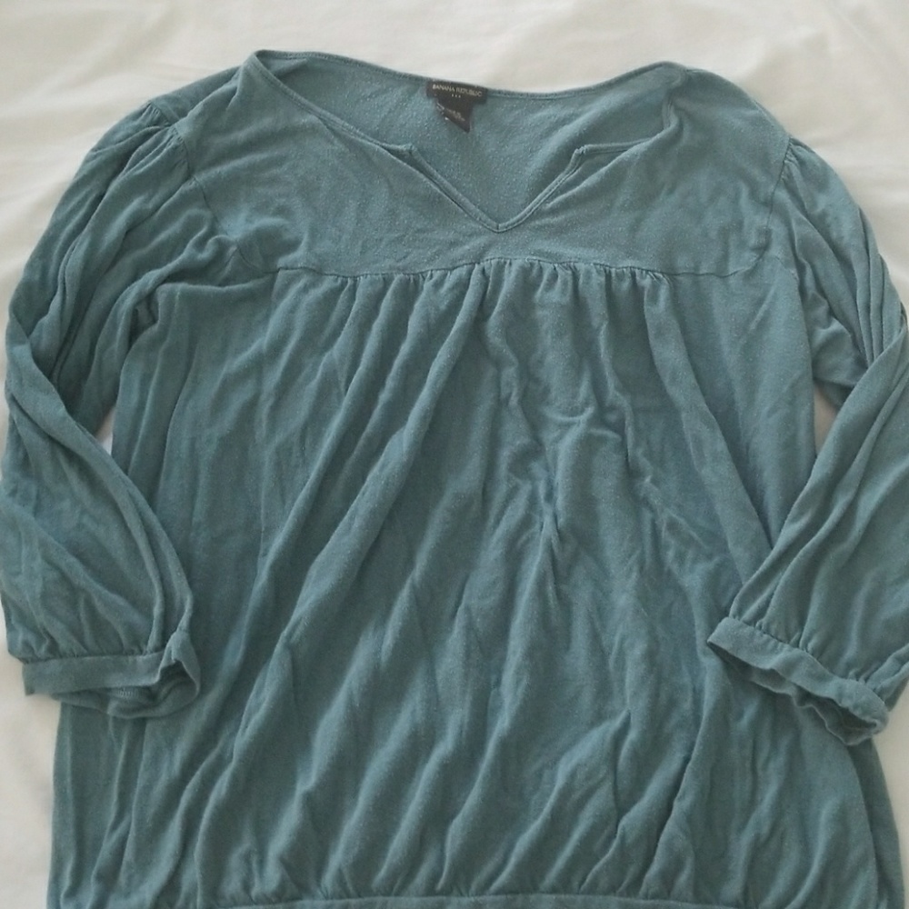 Banana Republic 3/4 sleeve shirt