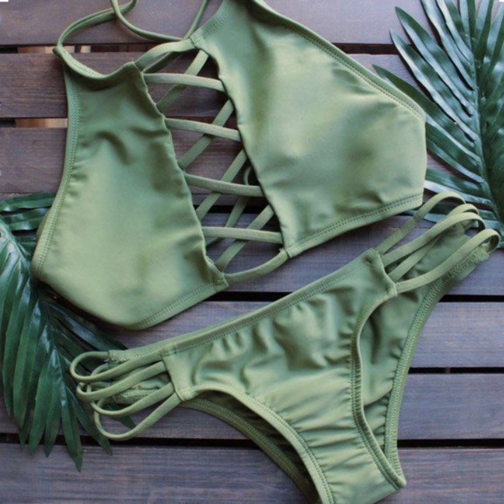 Sage Bikini Top!