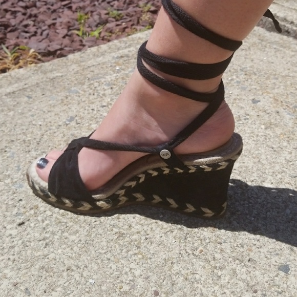Ugg Wedge Sandals - Picture 4 of 7
