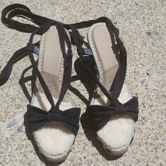 Ugg Wedge Sandals - Picture 2 of 7