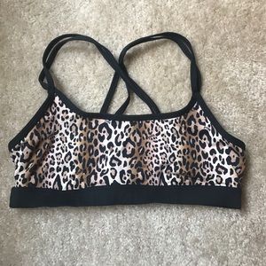 Cheetah VS Pink Sports Bra