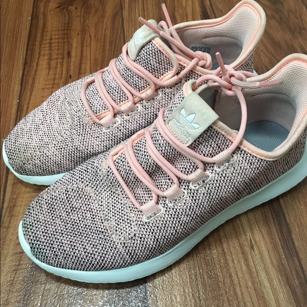 Haze coral addidas tubular shadows size 8