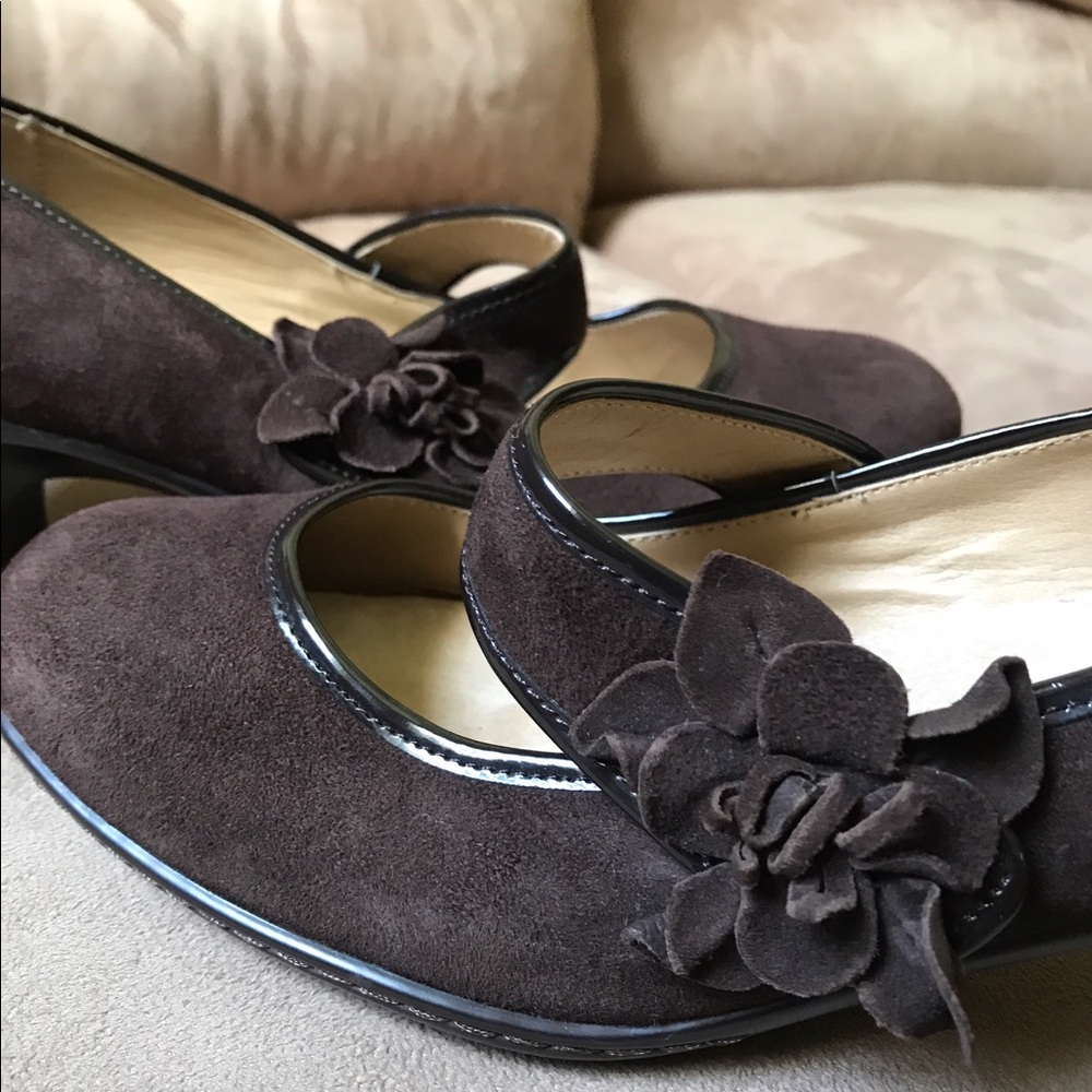 Soft Spot comfortable brown shoes 10W