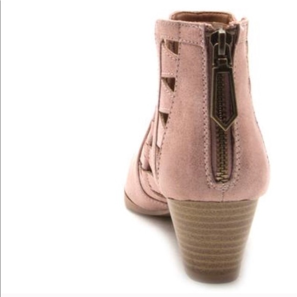 IT'S HERE...Blush Cutout Ankle Booties - Picture 5 of 5