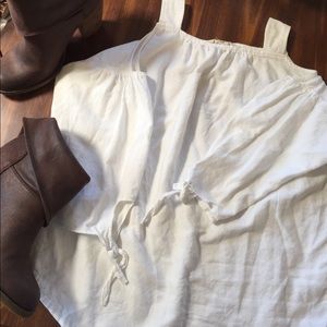 Madewell cold shoulder top