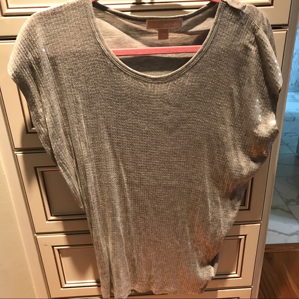 Michael kors sparkle shirt