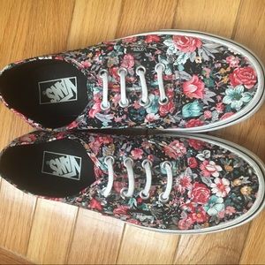 Floral Vans