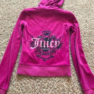 Pink Juicy Couture Zip Up