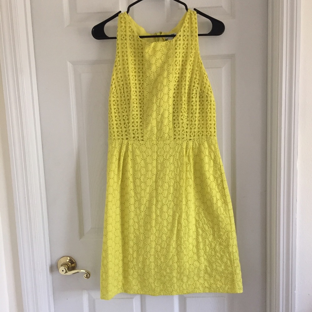 Lime/Yellow Crochet Sundress