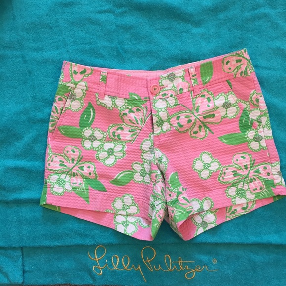 Lilly Pulitzer | Shorts | Lilly Callahans In Pretty Pink Tootie Size 4 ...