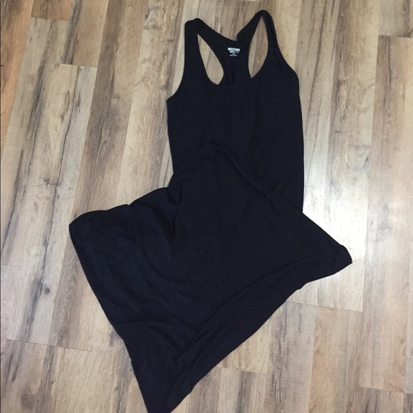 Plain maxi with side slit - Picture 2 of 4