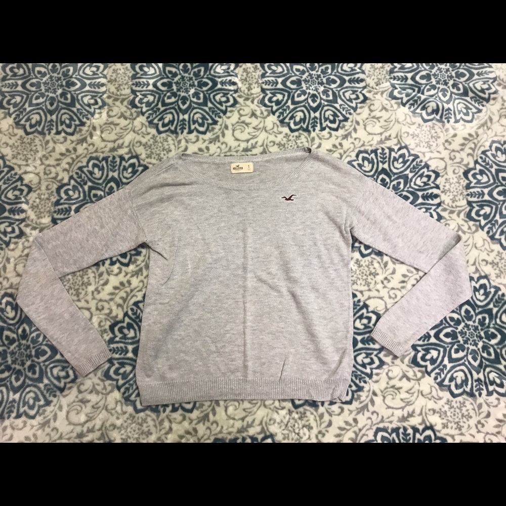 Hollister Sweater Light Gray