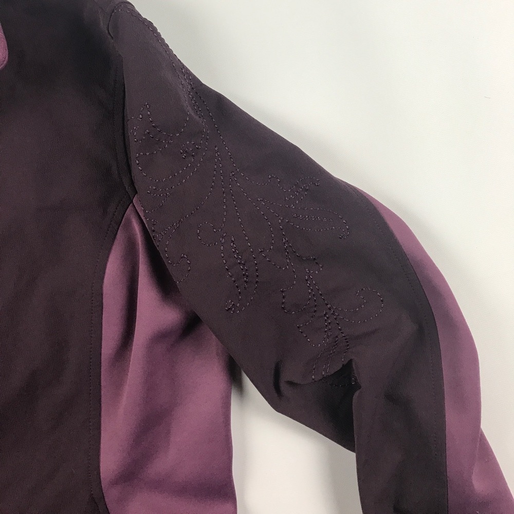 Medium Merrell Full Zip Soft Shell Jacket Purple - image 3