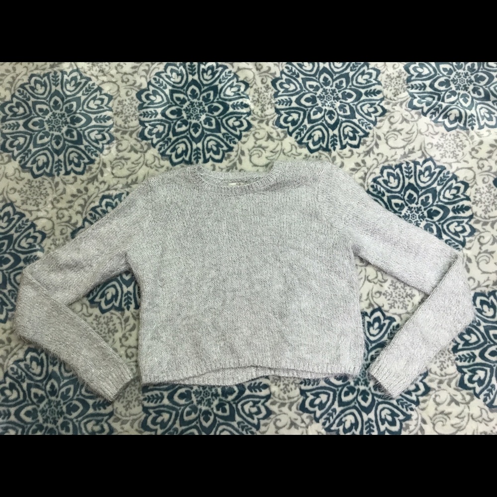 NWOT Abercrombie & Fitch Crop Sweater