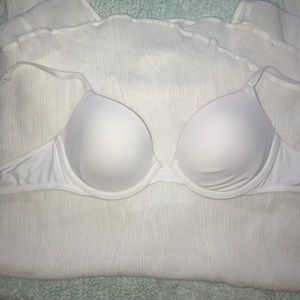 White PINK VS bra