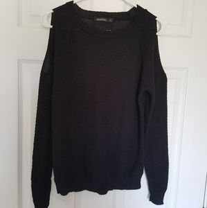 Open Shoulder Sweater