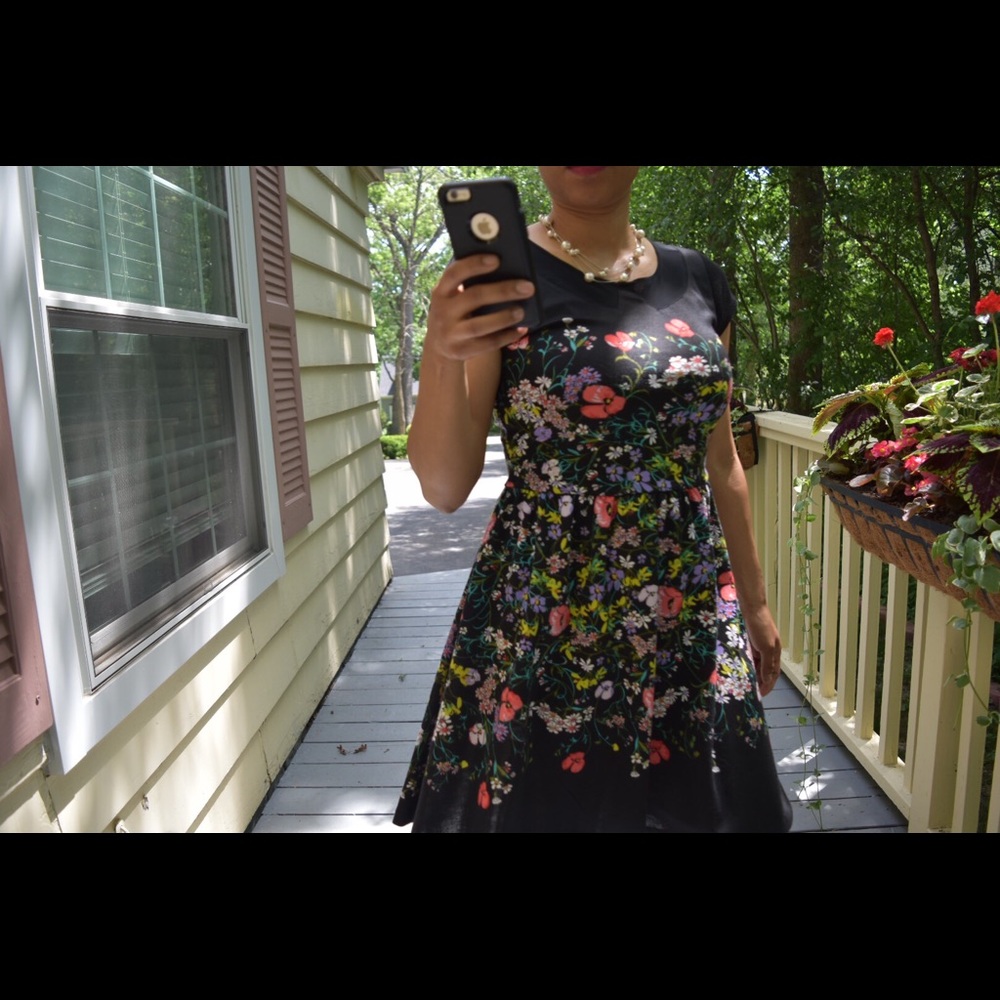 LC printed floral dress