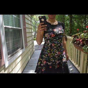 LC printed floral dress
