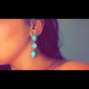 turquoise earring - francescas