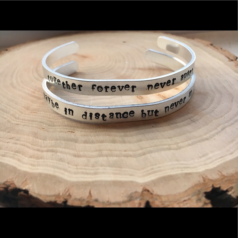 Strong Woman💪🏽 Stamped bracelet
