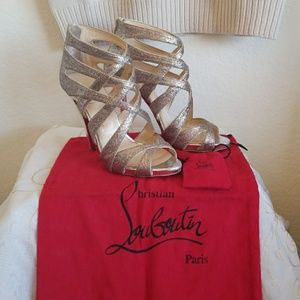 Louboutin Bolata Glitter Size 39