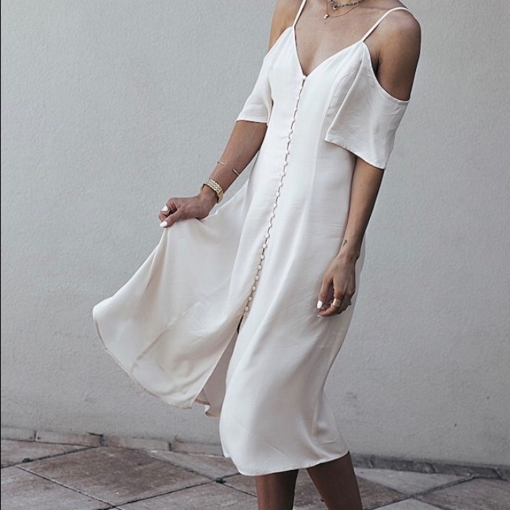 F21 Button Front Dress NWT