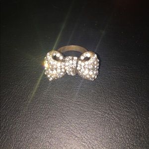 Sparkling Bow Ring