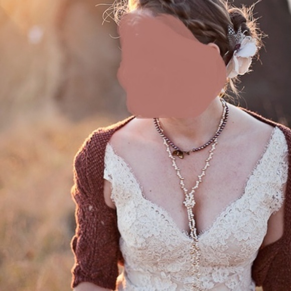 Monique L'huillier Miranda lace wedding dress - Picture 2 of 4