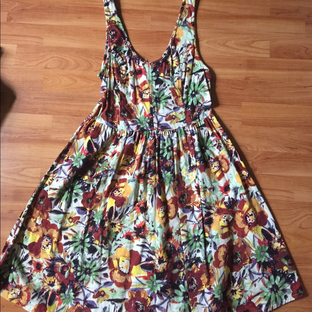 Cute floral summer dress
