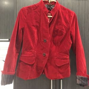 Lucky brand velvet jacket M