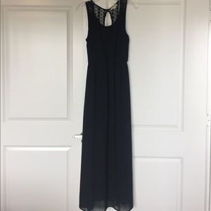 Black maxi dress!