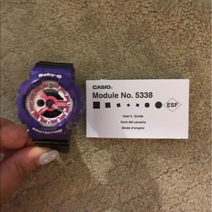 Baby G-Shock Watch. Model 5338.