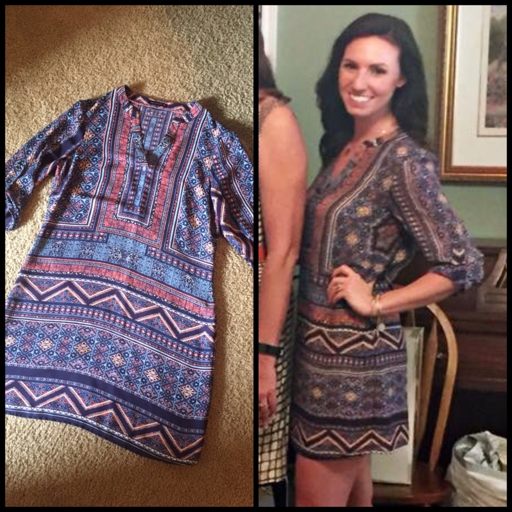Colorful Shift Dress