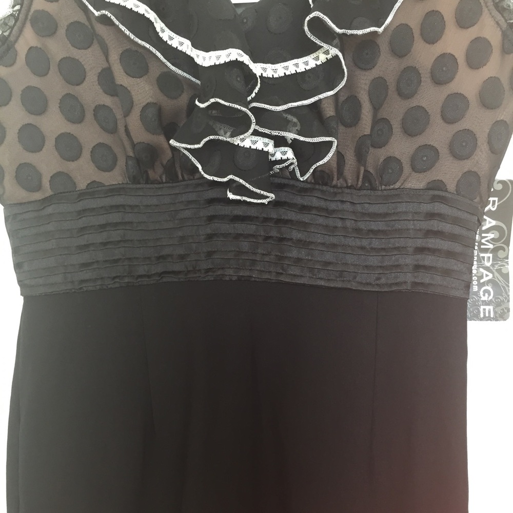 Cocktail Rampage Sheer Back Dress 💋 - Picture 3 of 8