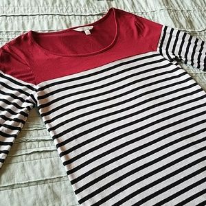 Charming Charlie 3/4 Sleeve Top