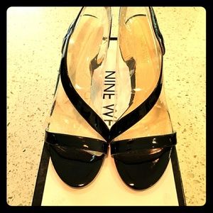 Nine West Women's Rhyan Patent Dress Sandal